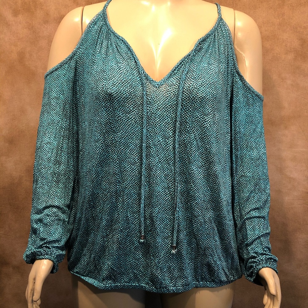 Michael Kors Cold Shoulder Top, 2X